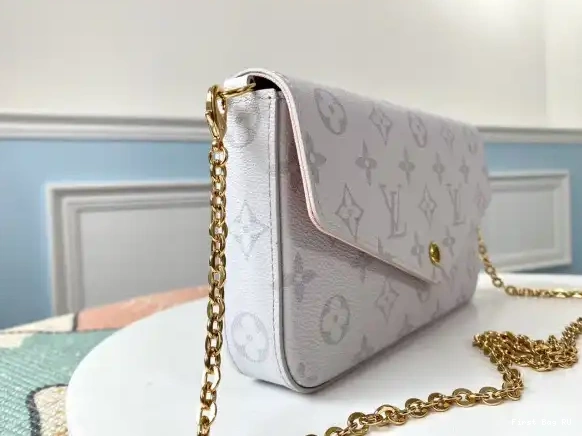 First bags ru FÉLICIE VUITTON POCHETTE LOUIS 0514